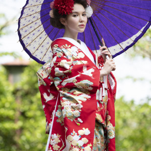 ＃着物美人 ＃赤×紫 ＃最高のコラボレーション♡グランシア須賀川♡|グランシア須賀川の写真(2720963)