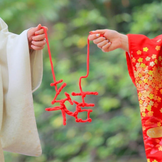 赤い糸で結ばれているお二人にぴったりな1枚です！♡グランシア須賀川♡