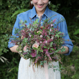 ナチュラルでおしゃれなブーケ