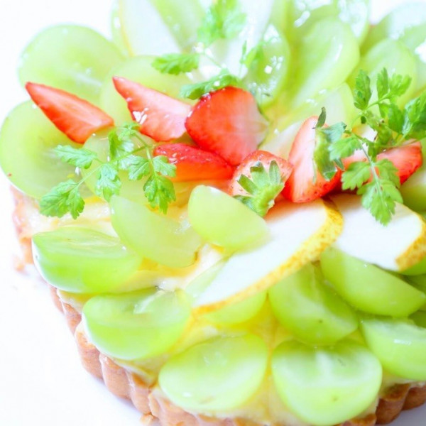 新鮮なフルーツがたっぷりのったタルトケーキ。こんなおしゃれなタルトもお任せあれ(^^)/♡グランシア須賀川♡|グランシア須賀川の写真(1318403)