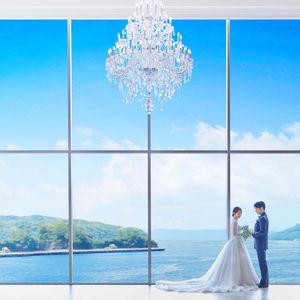 ハーバーテラスSASEBO迎賓館の結婚式の公式写真