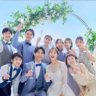 【限定3組!】春の新作ドレス×絶景チャペル×豪華コース試食♪