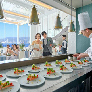 40名以下の方限定★ミニマム婚★ぴったりの会場でお料理を楽しむ