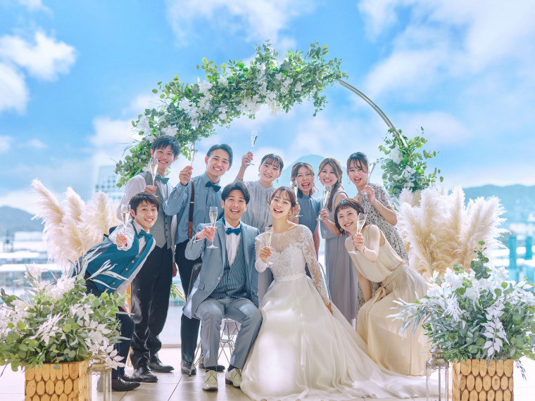 ゲストも二人も笑顔溢れる最幸な一日を・・・