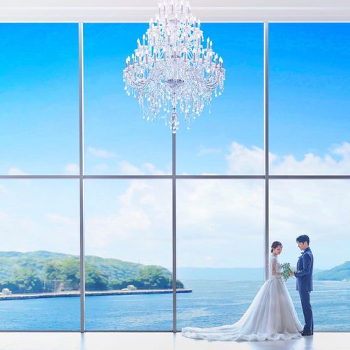 ハーバーテラスSASEBO迎賓館の結婚式の公式写真