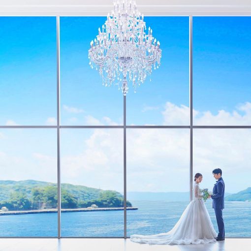 ハーバーテラスSASEBO迎賓館の結婚式の公式写真