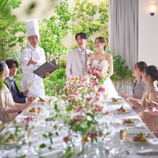 少人数Partyは、大切なゲスト一人一人におもてなしが出来る。ゆったりと温かな時間を