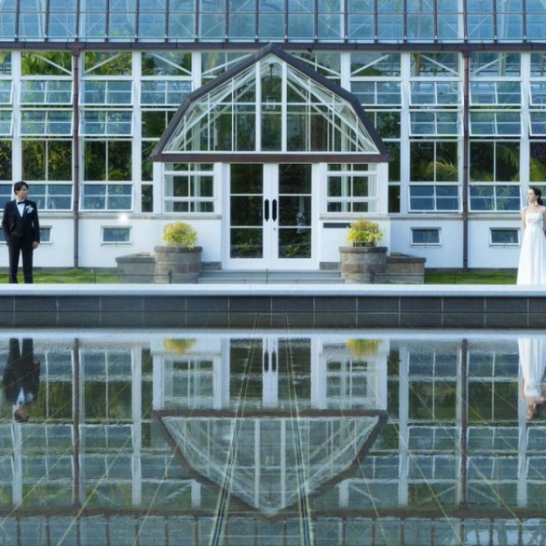 温室はいつでも自然がある素敵な写真が残せます