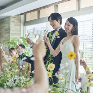 ラウンジだからこそ大切なゲストとより近い距離で、かけがえのないお時間をお過ごしいただけます|ザ・リーヴス プレミアムテラスの写真(55285979)