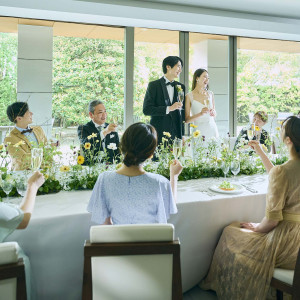 家族婚＆少人数婚にぴったりの会場でアットホームな結婚式