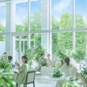 直前予約◎【全天候型で安心！】光溢れる感動挙式×和牛試食×BIG特典