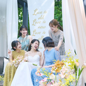 オリジナルのフォトスポットも作成可能◎|ザ・リーヴス プレミアムテラスの写真(55286673)