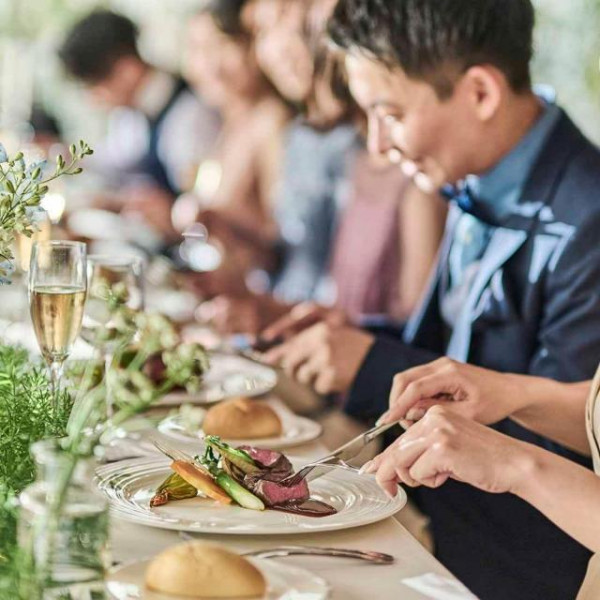 ゲストからも嬉しいご評価を頂戴しているお料理。大切なゲストに「おもてなし」を届けましょう