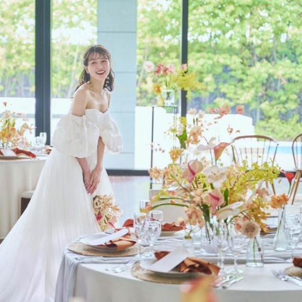 専属ドレスサロン「フィオーレビアンカ」で運命の1着を！
