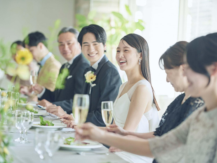家族婚＆少人数婚にぴったりの会場でアットホームな結婚式