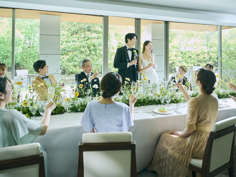 家族婚＆少人数婚にぴったりの会場でアットホームな結婚式