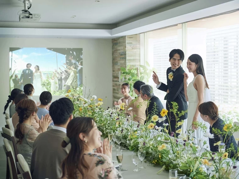 家族婚＆少人数婚にぴったりの会場でアットホームな結婚式