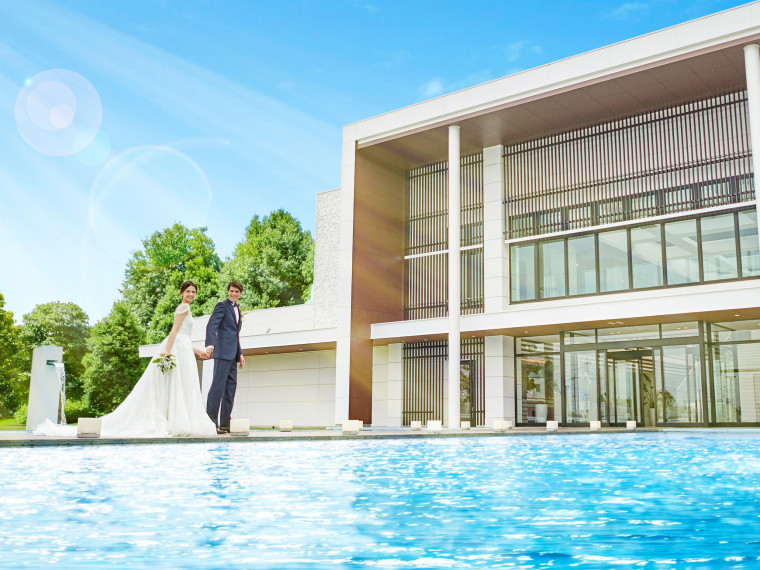 ロケーション 交通が便利 ザ リーヴス プレミアムテラス ウエディングパーク