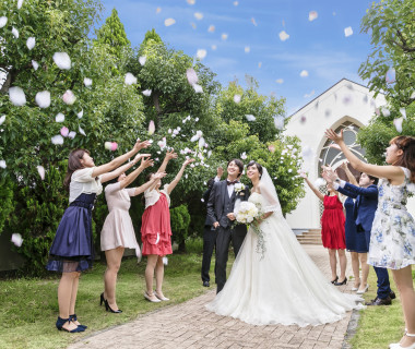 #wedding #アフターセレモニー #フラワーシャワー #ゲスト