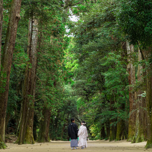 自然と調和する和装ロケフォト|Enchante/ ARCHE(アンシャンテ/アルシェ)の写真(29159891)