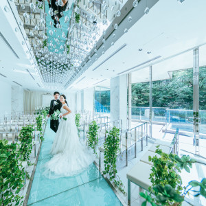 下見した会場の写真