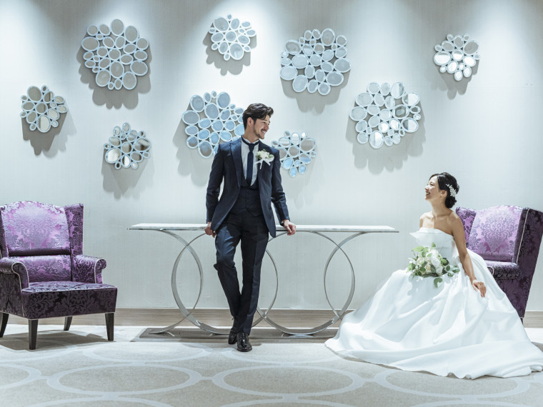 婚礼フロアのプライベート感もあり、マタニティも安心!
