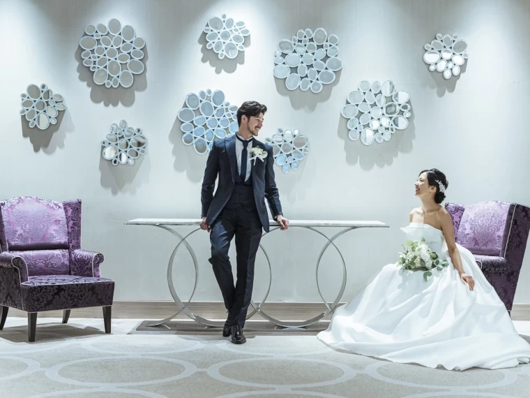 婚礼フロアのプライベート感もあり、マタニティも安心！