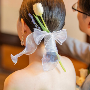 季節のお花も取り入れたアレンジ|Dubonnet(デュボネ)の写真(56691754)