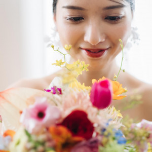 ブーケとメイクのバランス|Dubonnet(デュボネ)の写真(56691756)