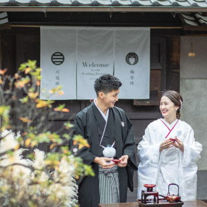 空の下で誓う和人前式|Dubonnet(デュボネ)の写真(56689172)