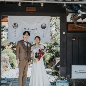 家紋入りの暖簾でお出迎え|Dubonnet(デュボネ)の写真(56690434)