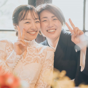 会食中に家族とのツーショットも遠慮なくとれるのもうれしいポイント|Dubonnet（デュボネ）の写真(56690448)