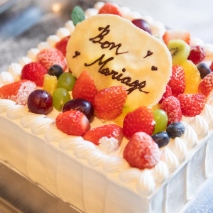 ゲストの人数に合わせたケーキ|Dubonnet(デュボネ)の写真(56690356)