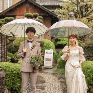 雨でも素敵な1枚に|Dubonnet(デュボネ)の写真(56691206)