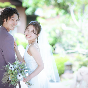 中庭でのフォトショット|Dubonnet(デュボネ)の写真(56697039)