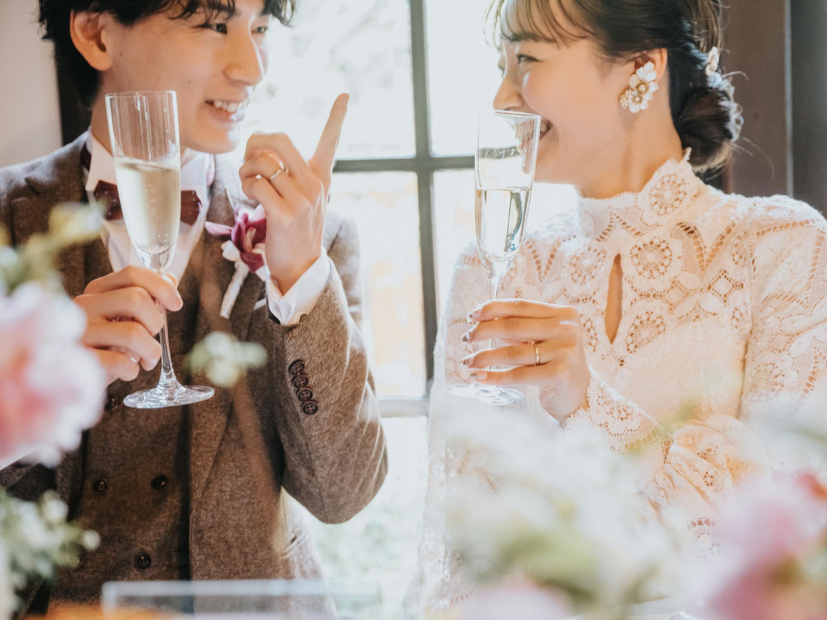  おふたりの「しあわせの原点」
少人数だから叶う結婚式
結婚式準備もシンプルに