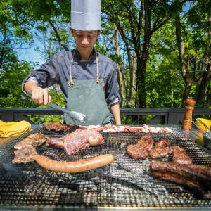 夏に大人気のガーデンBBQ！|ブランシュメゾン・エ・コートダジュールの写真(6415467)