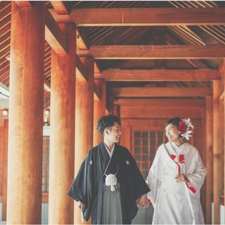 ≪着物挙式×少人数婚≫神社や和装人前式も叶う*無料和牛試食付
