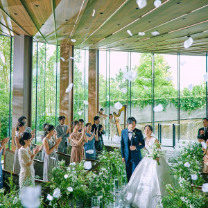 【初見学に*36大特典】新チャペル憧れ花嫁入場＆試食体験*相談会