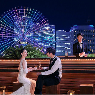 【Xmasスイーツ&36大特典】煌めくみなとみらい絶景×挙式体験