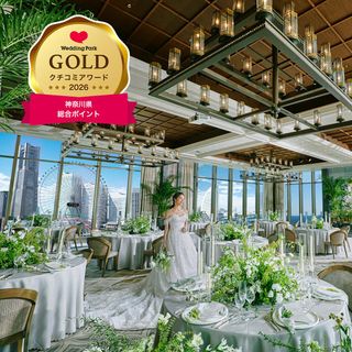 残1\150万優待/360°絶景&ドレス展×緑水光チャペル×2万試食