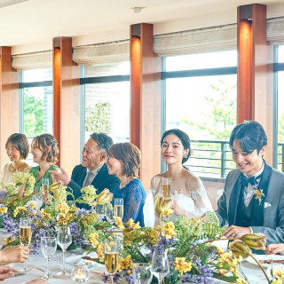【少人数*6名~】海一望*貸切テラス×感動挙式×試食×107万優待