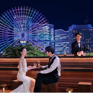 【Xmasスイーツ&36大特典】煌めくみなとみらい絶景×挙式体験