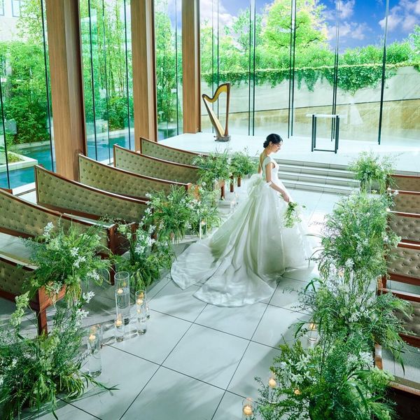 溢れるほどの光と緑に囲まれた空間