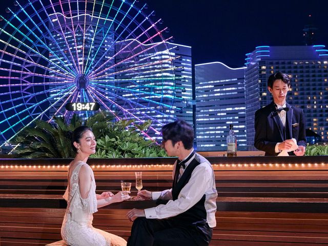 みなとみらいを望むパノラマ・ウエディング体験
