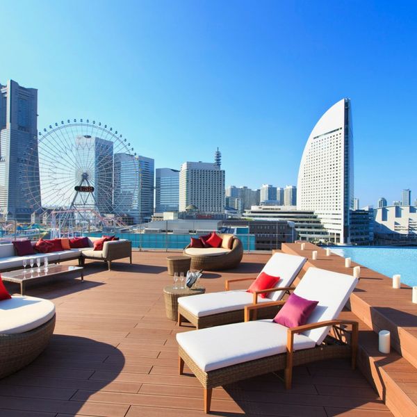 【ルーフトップ】広がる海・空・360度パノラマで見渡すみなとみらいの絶景|THE GRAND ORIENTAL MINATOMIRAI(グランドオリエンタル みなとみらい)の写真(1533133)