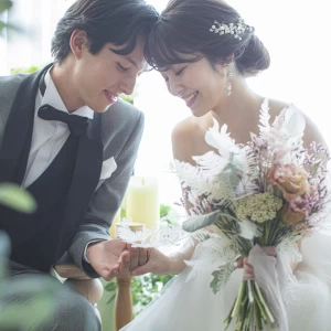 ドレス専任担当が しっかりとカウンセリングを重ね、 新郎新婦やご親族の想いを形にしていきます。|ルクリアモーレ表参道の写真(44617753)