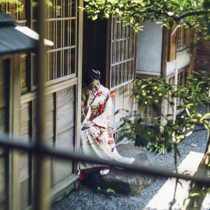 日本伝統の「和装」を纏い ここでしか残せない時間を|辻家庭園 ～前田家家老旧横山家迎賓館～（金沢市指定文化財）の写真(56055770)