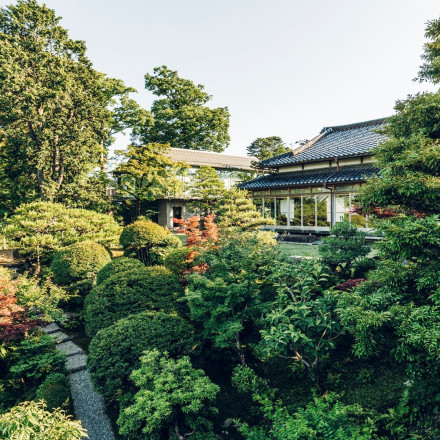 辻家庭園 ~前田家家老旧横山家迎賓館~(金沢市指定文化財)