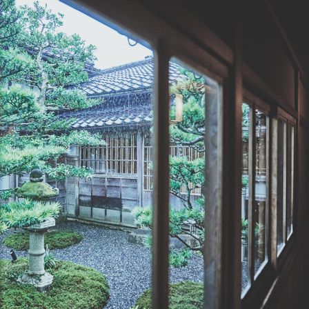 館内のいたるところから日本ならではの風情を感じられる|辻家庭園 ～前田家家老旧横山家迎賓館～（金沢市指定文化財）の写真(56055507)
